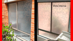 PELÍCULA DECORATIVA DE HOJAS 120cm