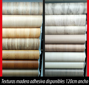 TEXTURAS MADERA DISPONIBLES DEKOADHESIVO 2026