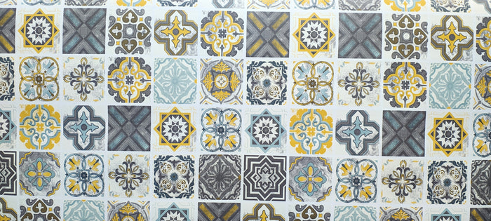 PAPEL TAPIZ TEXTURA MODERNA AZULEJOS DE 120cm DEKOADHESIVO